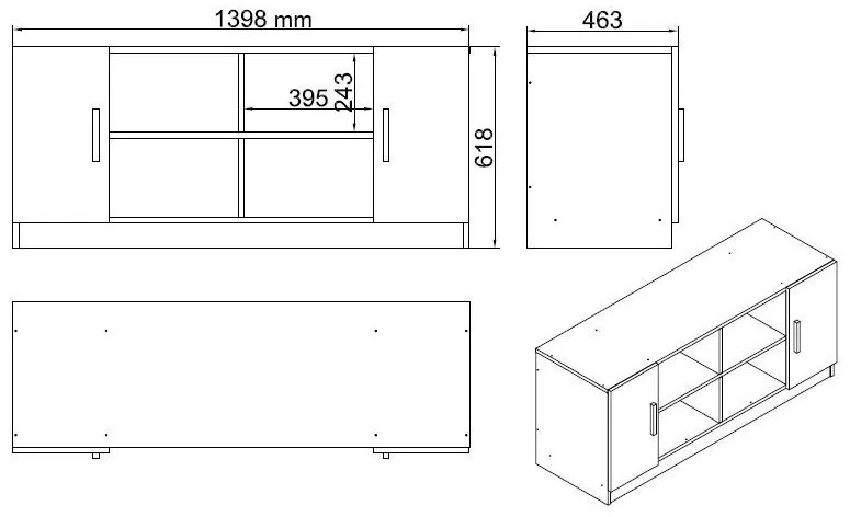 Set mobilier de birou VO13 - W