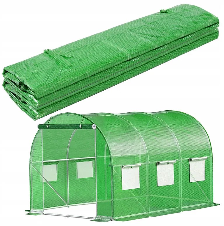 Folie fără structură pentru solar de grădină 2x3,5m