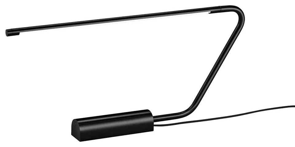 Veioză neagră LED (înălțime 33 cm) Olea – Trio Select