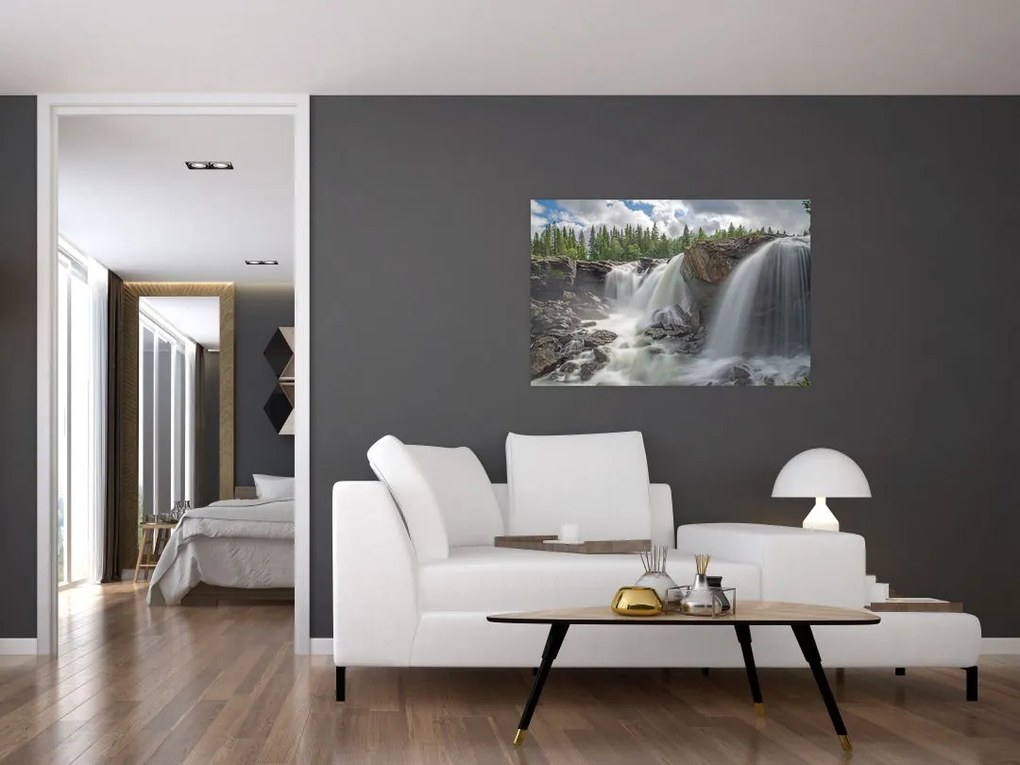 Tablou cu cascade (90x60 cm)