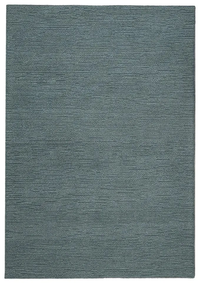 Covor albastru prăfuit țesut manual din lână 120x170 cm Harris Boucle – Flair Rugs
