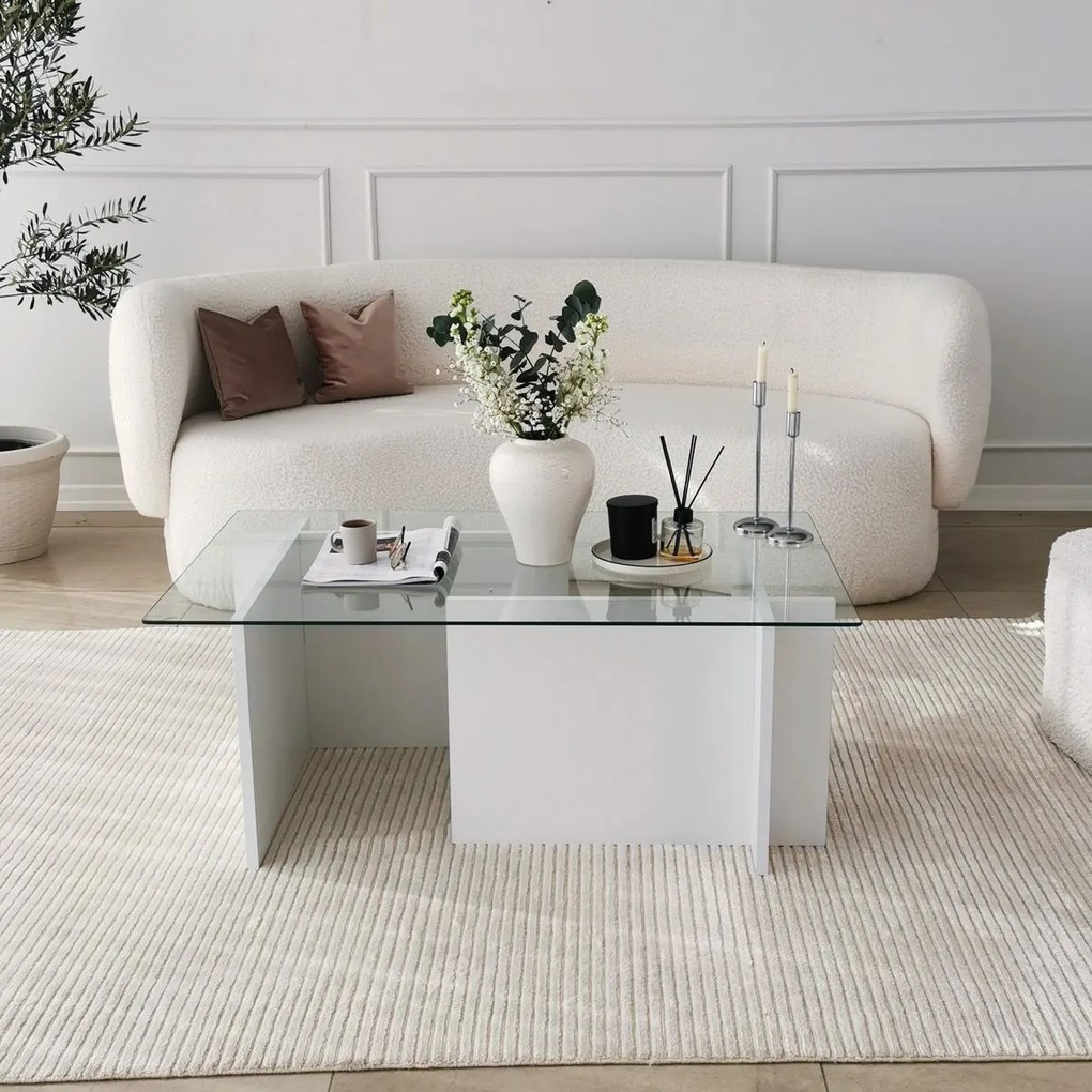 Măsuță de conferință Eescape White