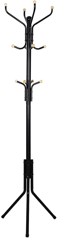 Cuier Metalic Star Negru