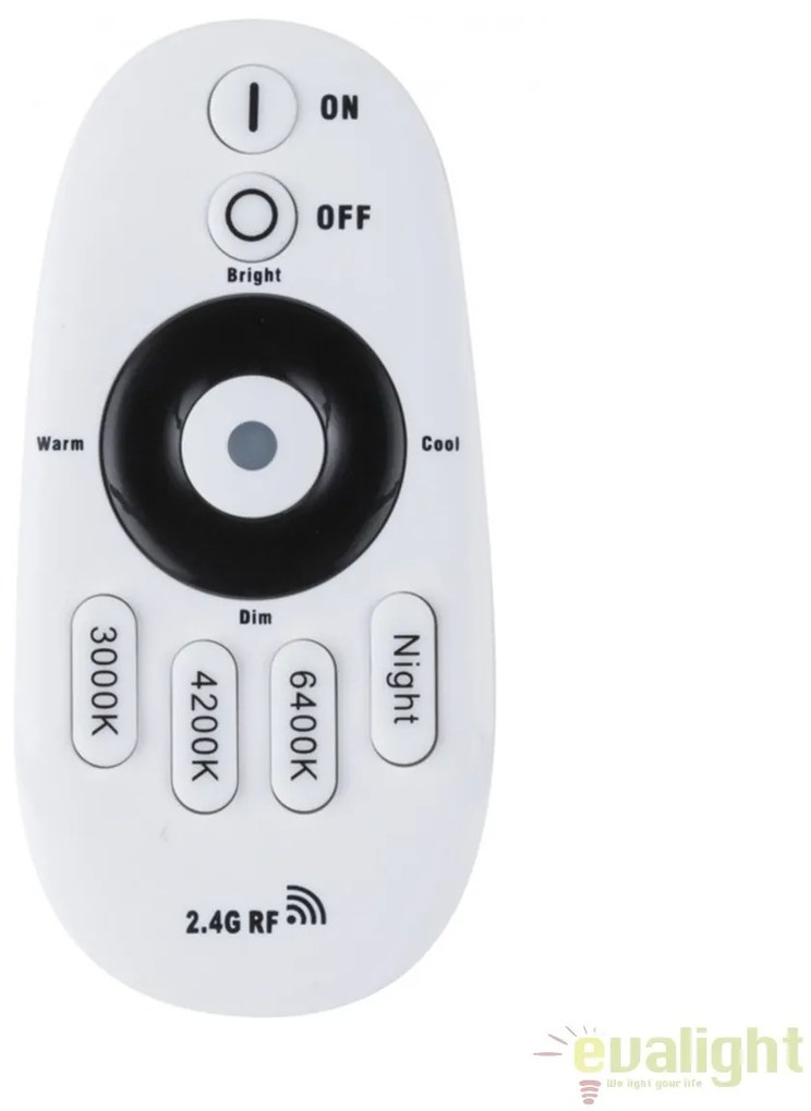 Plafoniera LED cu telecomanda design modern Turkana I 41337-24 GL