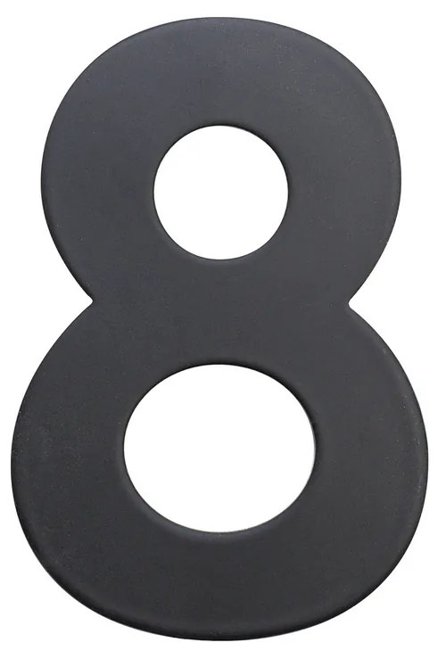 Numărul casei 8", RN.75L, negru"