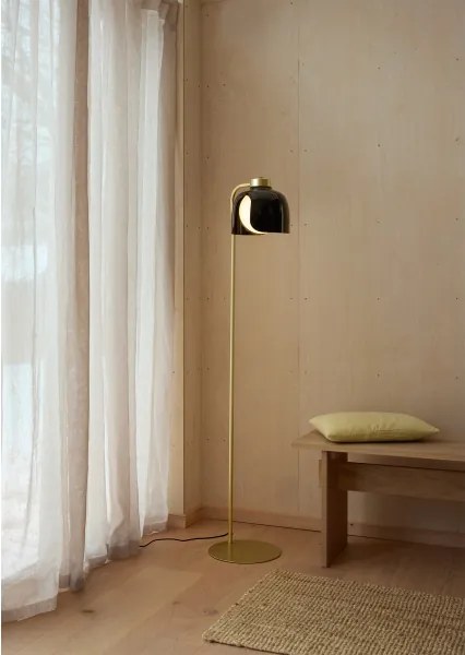 Osram - Lampadar DECOR COROLLE 1xE27/15W/230V negru/auriu