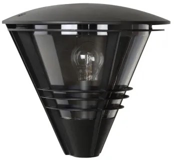 Lucide 11812/01/30 - Aplica perete exterior LIVIA 1xE27/60W/230V negru