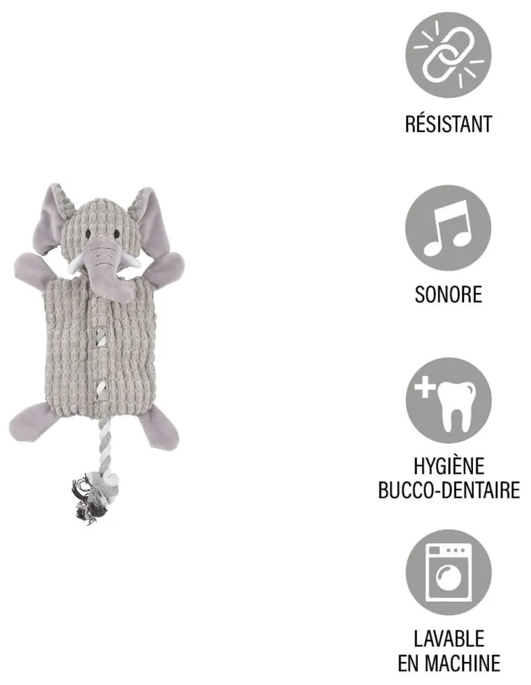 Jucărie pentru câine Elephant – Love Story