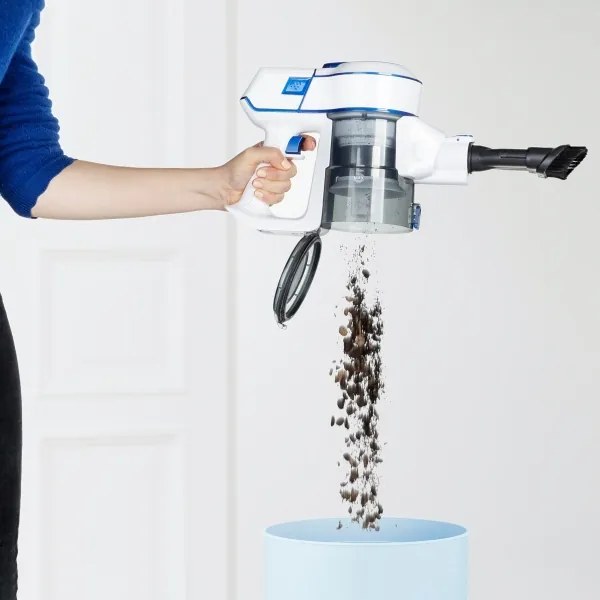 Niceboy ION Hurricane H5 - Aspirator vertical wireless 2în1 150W/2200 mAh alb/al