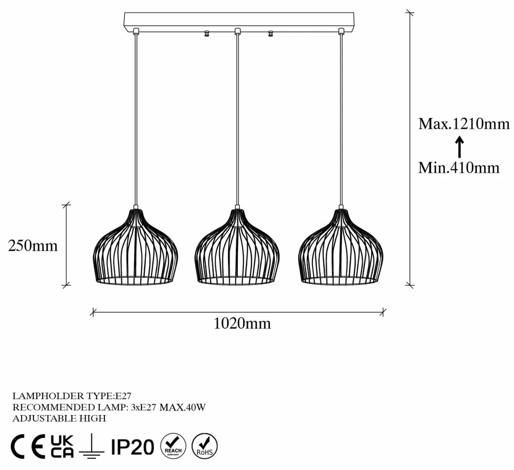 Candelabru BEK-11376