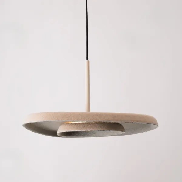 Lustră LED pe cablu MAXLIGHT P0561 DEUX LED/5W/230V bej/gri