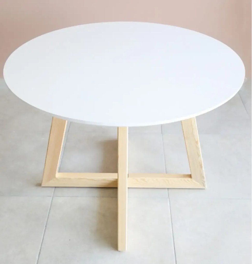Masa rotund MDF Dining Homs, seria A-620,90 x 75 cm,30175