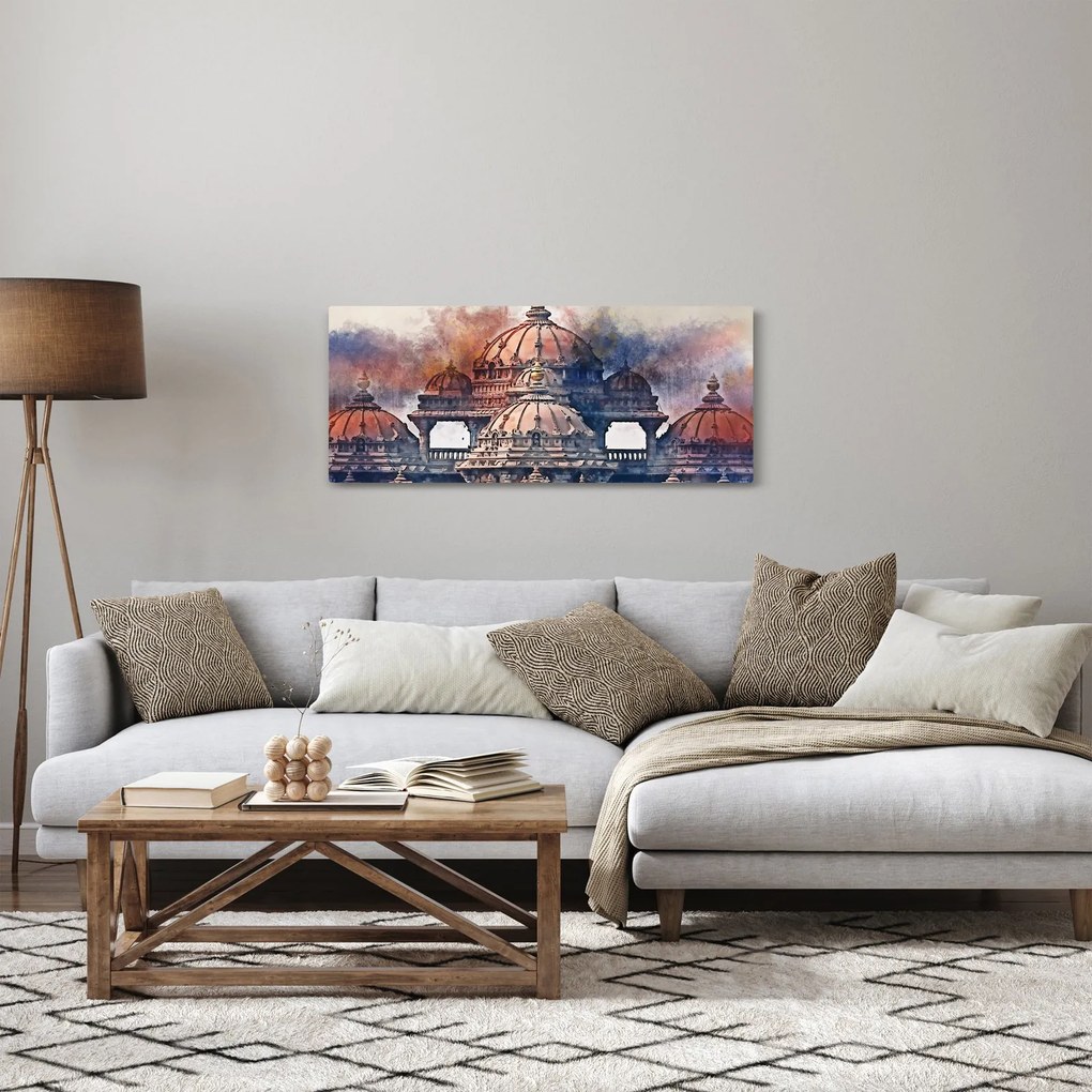 Tablou - Akshardham, New Delhi, India (120x50 cm)