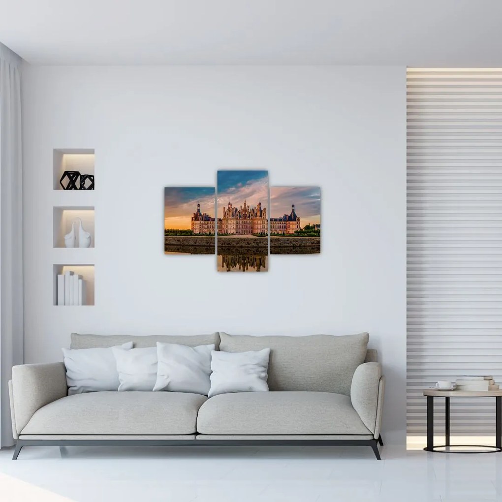 Tablou cu castel (90x60 cm)