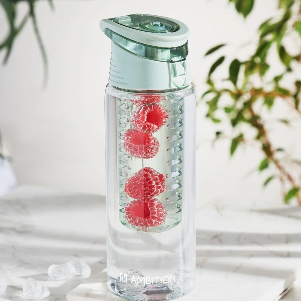 Sticla apa cu infuzor 700ml, tritan, Fruta