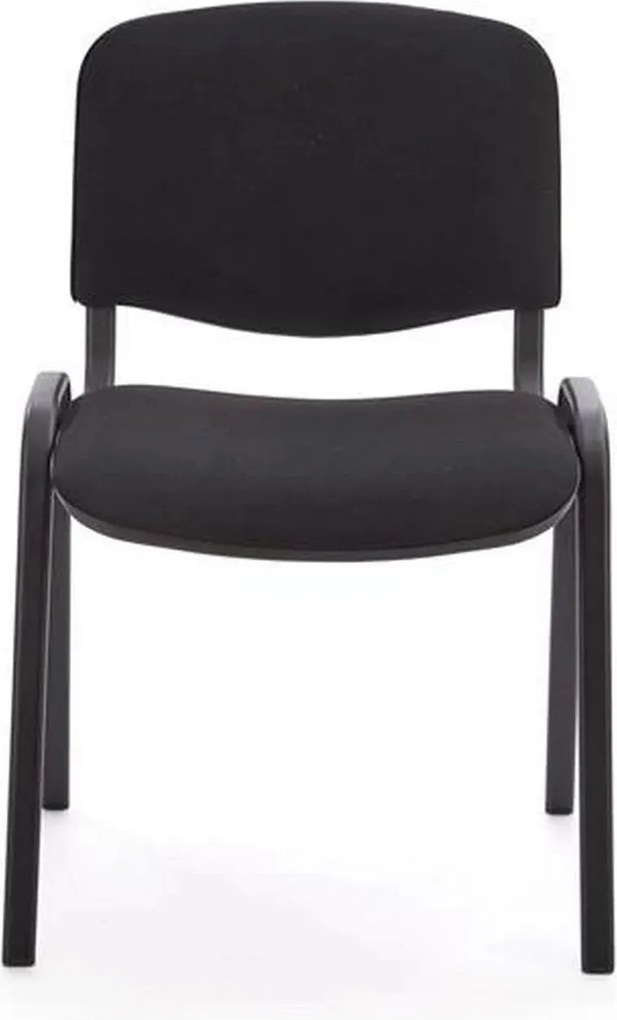 Scaun ISO, negru, stofa, 53x55x82 cm