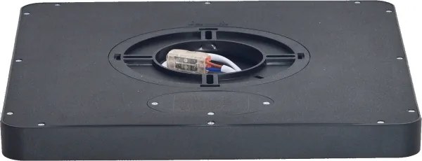 Fulgur s-43101 - Plafonieră LED NOMY, 24 W, 230 V, CCT, IP40, 30 x 30 cm, neagră