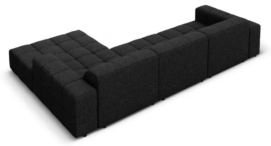 Colțar gri antracit (colț pe dreapta) Chicago – Cosmopolitan Design