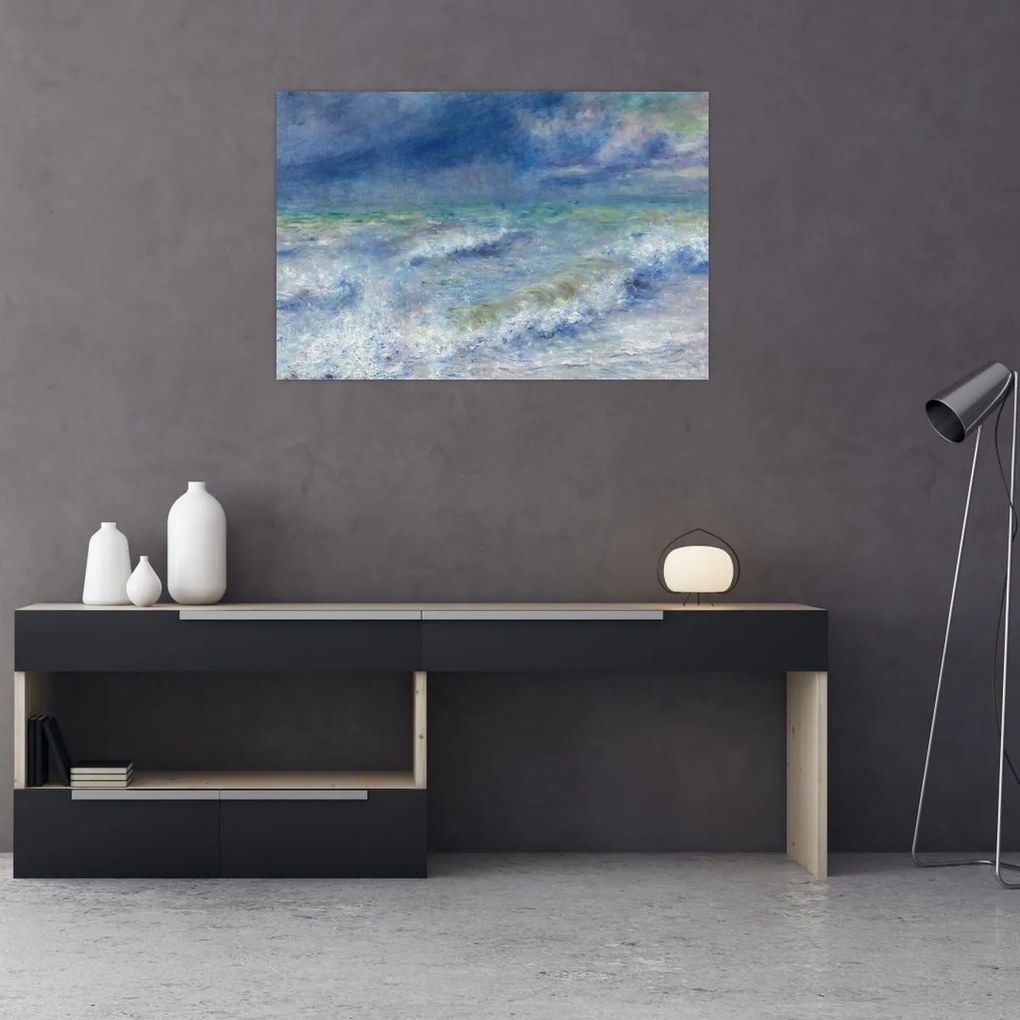 Tablou - Pierre-Auguste Renoir, Seascape, reproducere (90x60 cm)