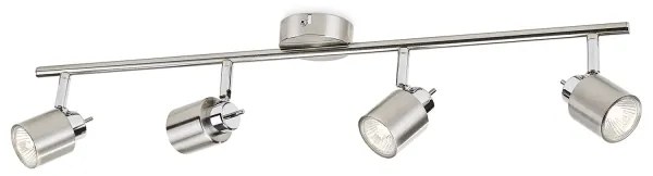 Philips Massive 50314/17/E7 - Lampa spot MERANTI 4xGU10/35W/230V