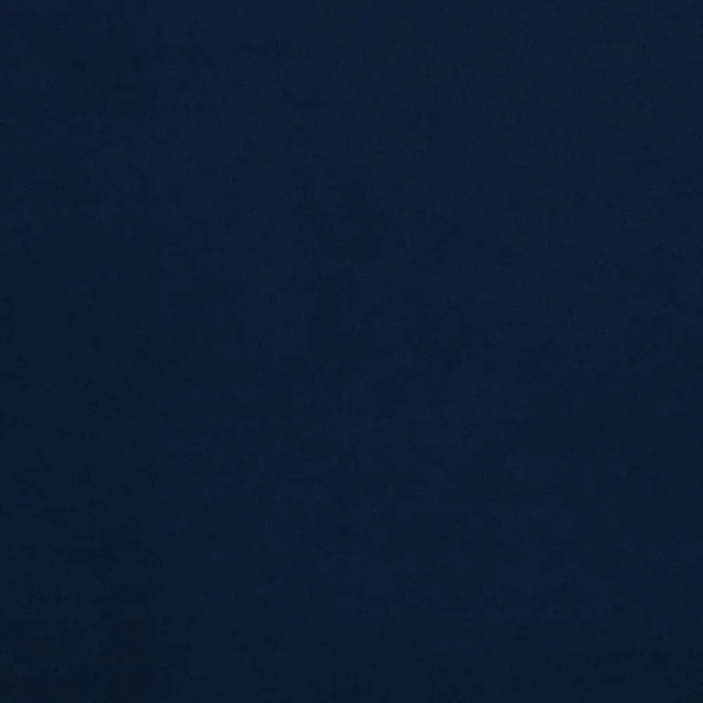 Fotoliu albastru închis cu tapițerie din catifea Juli – Ropez