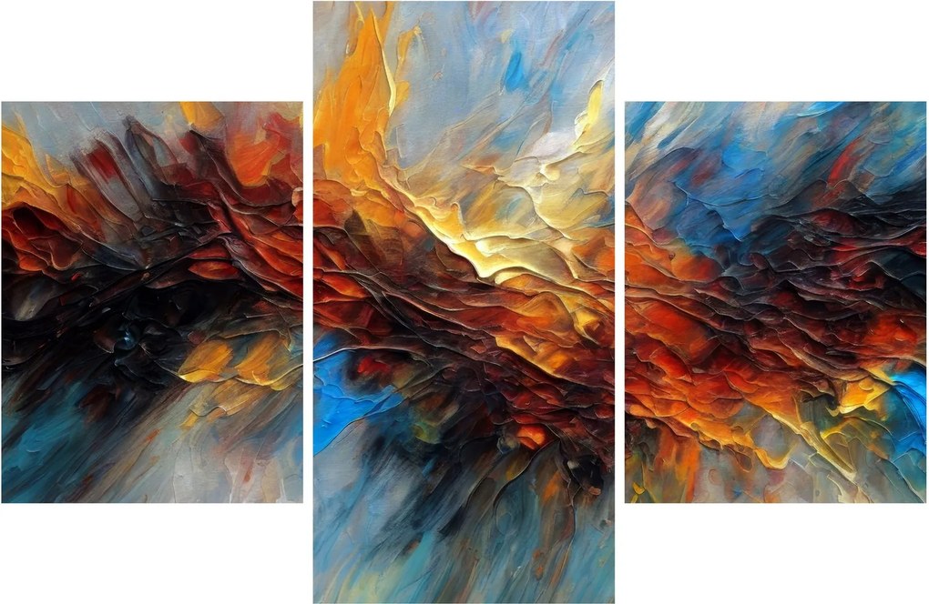 Tablou - Textura culorii (90x60 cm)