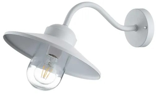 Elstead KLAMPENBORG-WHT- Lampă de exterior KLAMPENBORG, 1xE27/60W/230V, IP44, albă