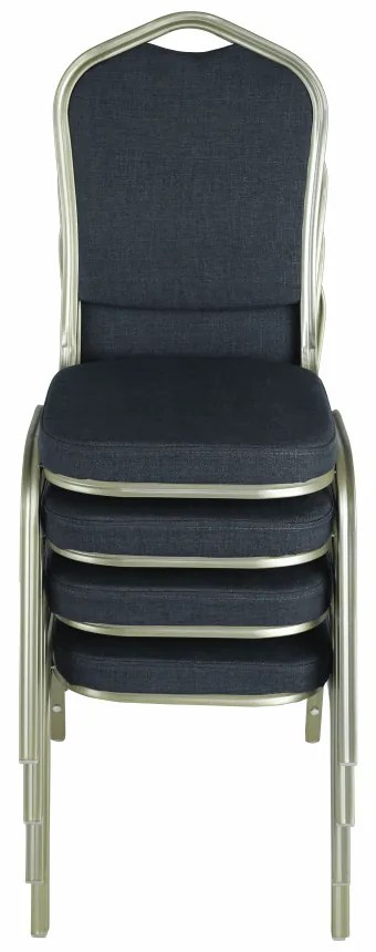 Scaun, gri/champagne, ZINA 2 NEW