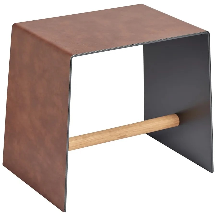 Scaun maro coniac din metal Bull – LIND DNA