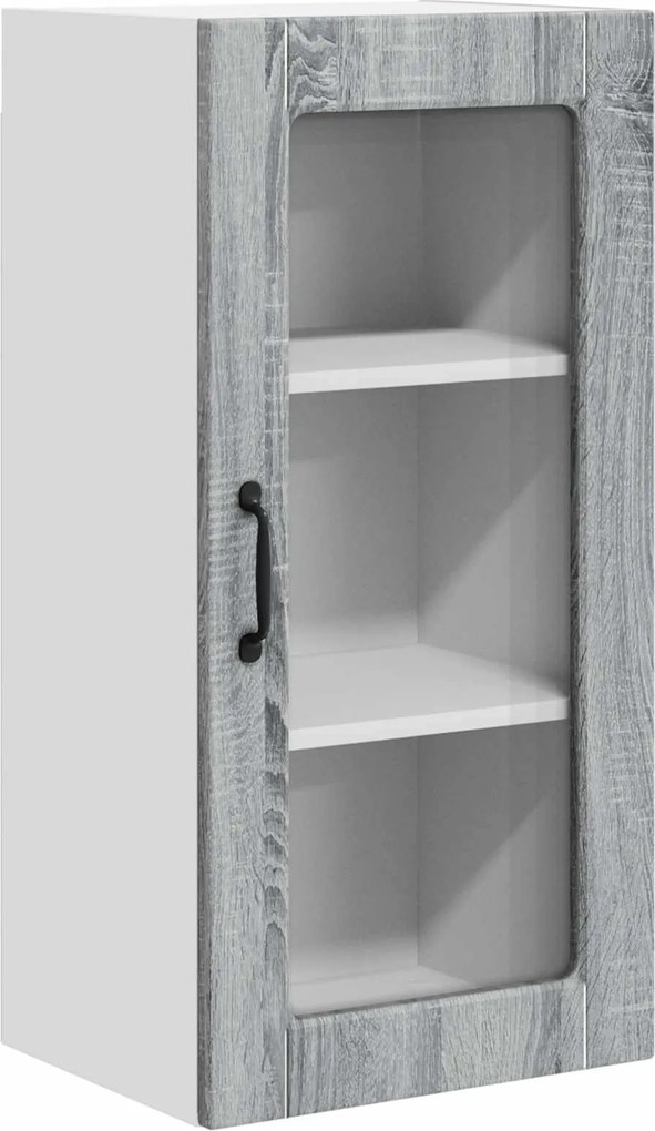 vidaXL Dulap de bucătărie Gri Sonoma 40 x 31 x 80 cm Lemn compozit