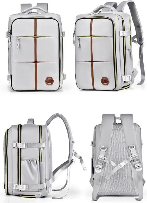 Rucsac impermeabil pentru școală, călătorie și sport Negru