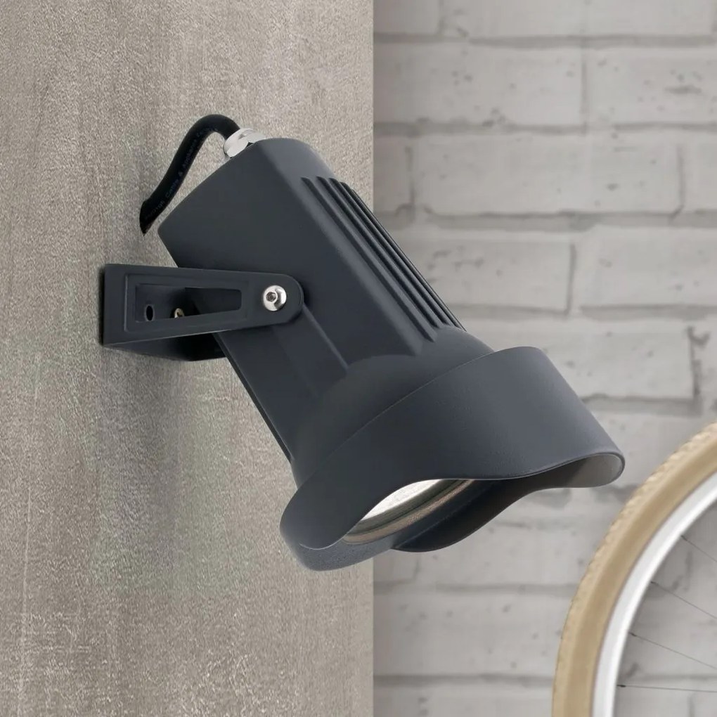 Aplica/Tarus LED iluminat exterior IP65 SPIKE antracit