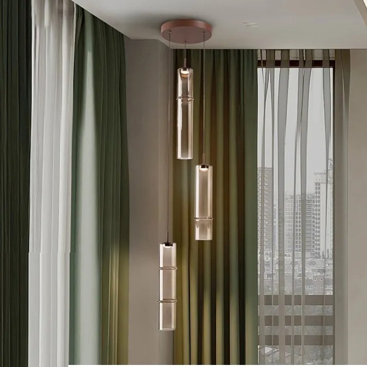 Lustra cu 3 pendule suspendate LED Canas