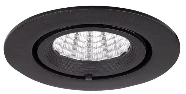 Spot LED incastrabil directionabil Rubio negru