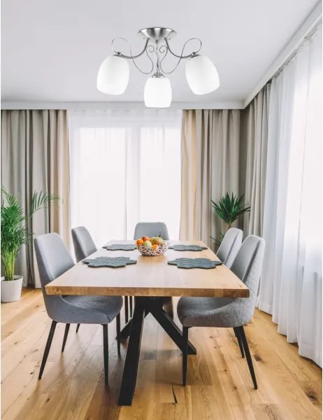 Lustră aplicată AMBA 3xE27/40W/230V