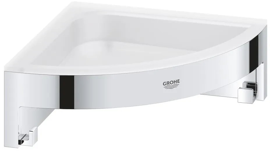 GROHE 41106000 - Poliță de duș de colț START CUBE, 16 cm, crom lucios