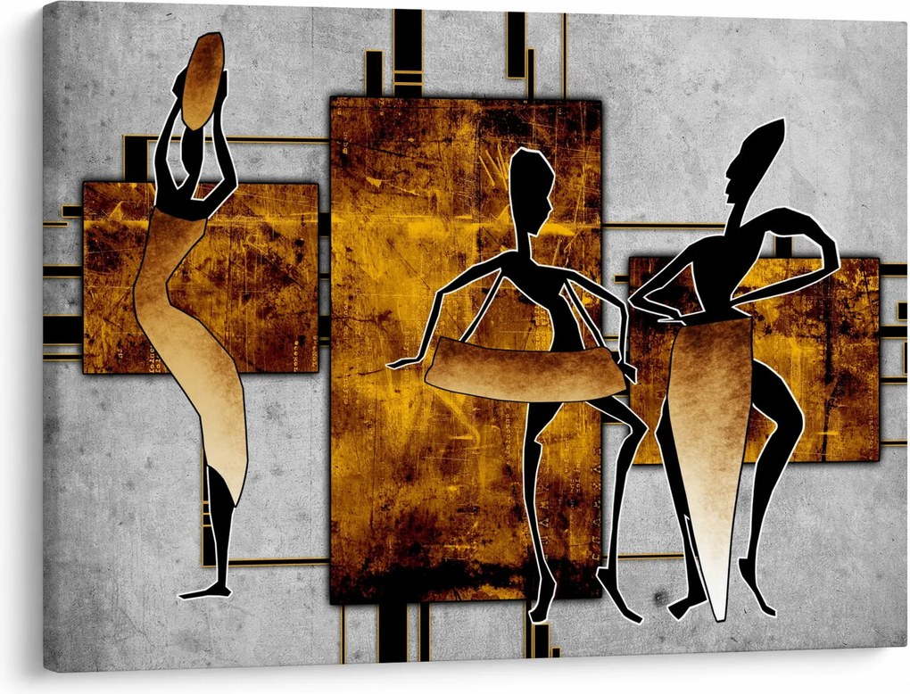 Tablou - Motiv cultura africană (70x50 cm)