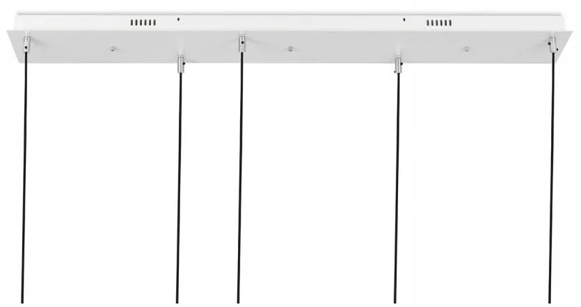 Lustra cu 5 pendule LED design modern Boliccine