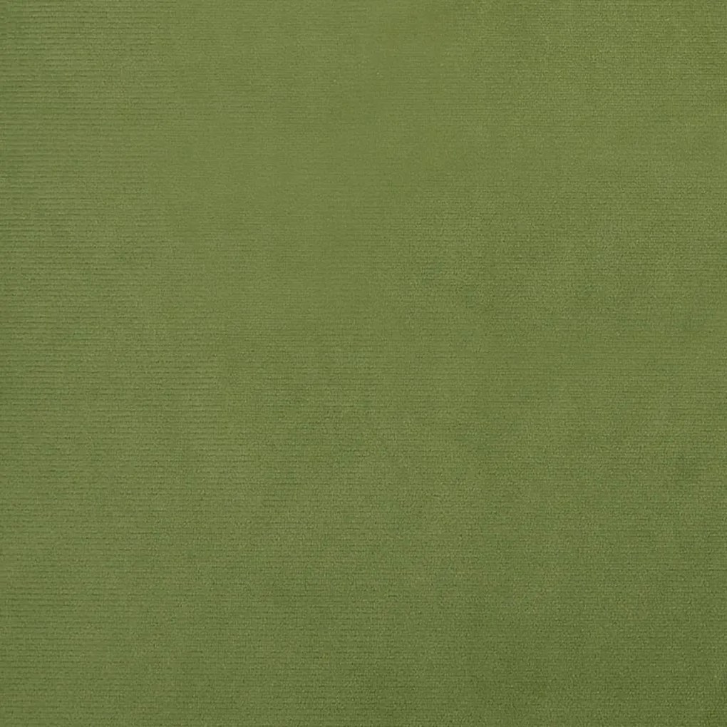 Fotoliu rabatabil electric, verde deschis, catifea