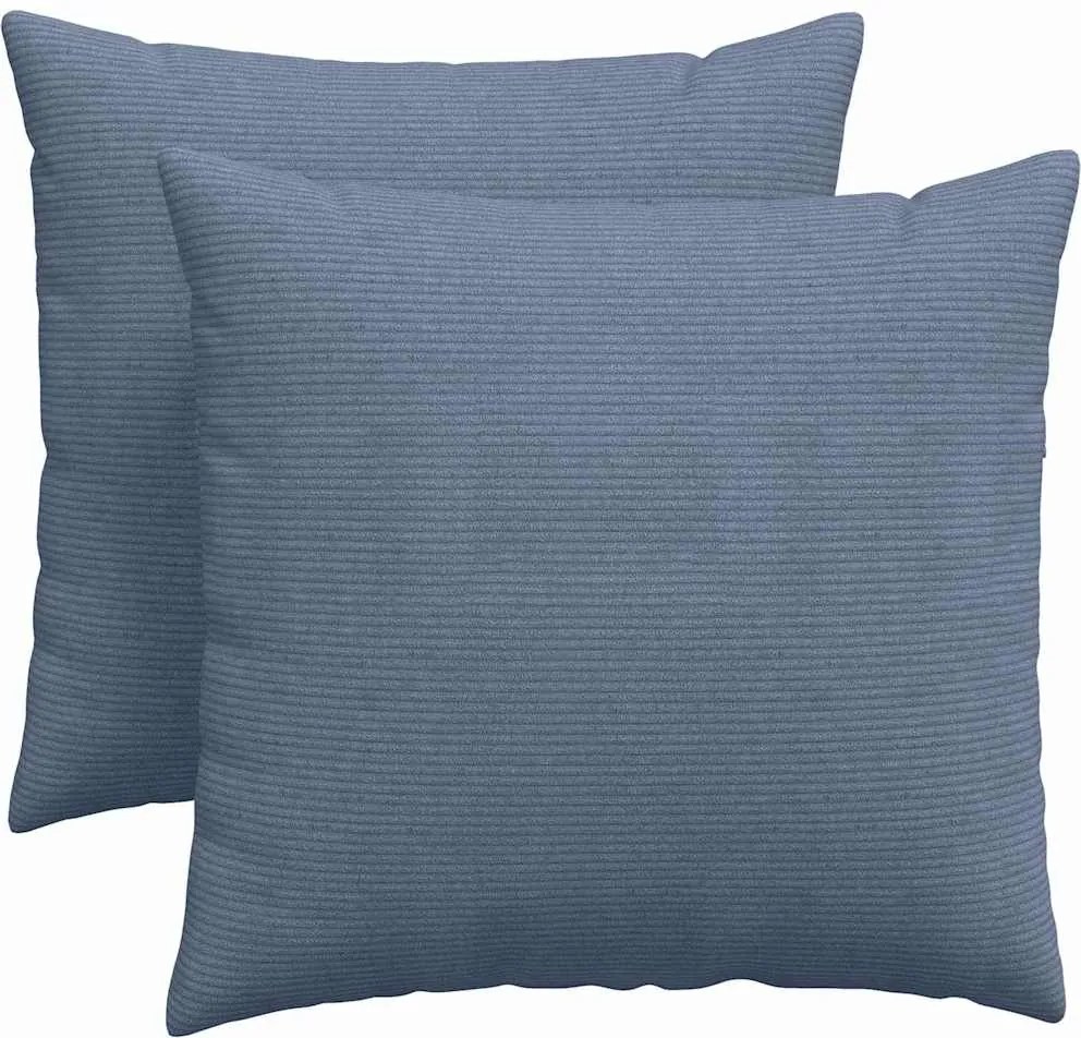 vidaXL Perne pentru canapea 2 pcs albastru 45 x 45 cm