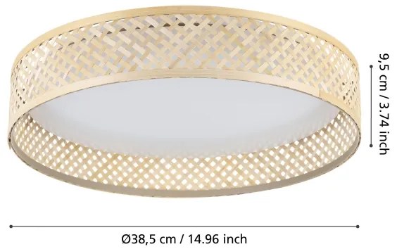 Plafonieră LED LUPPINERIA LED/24W/230V Eglo 900464
