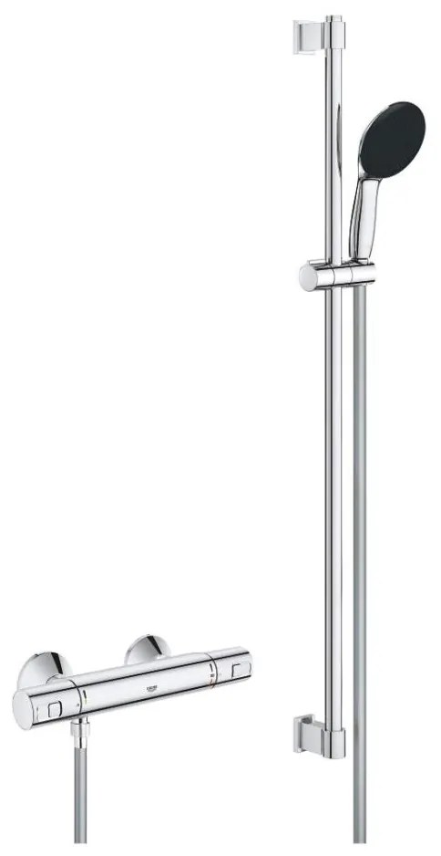GROHE 34854001 - Baterie termostatică pentru duș PRECISION START 900 mm cromată
