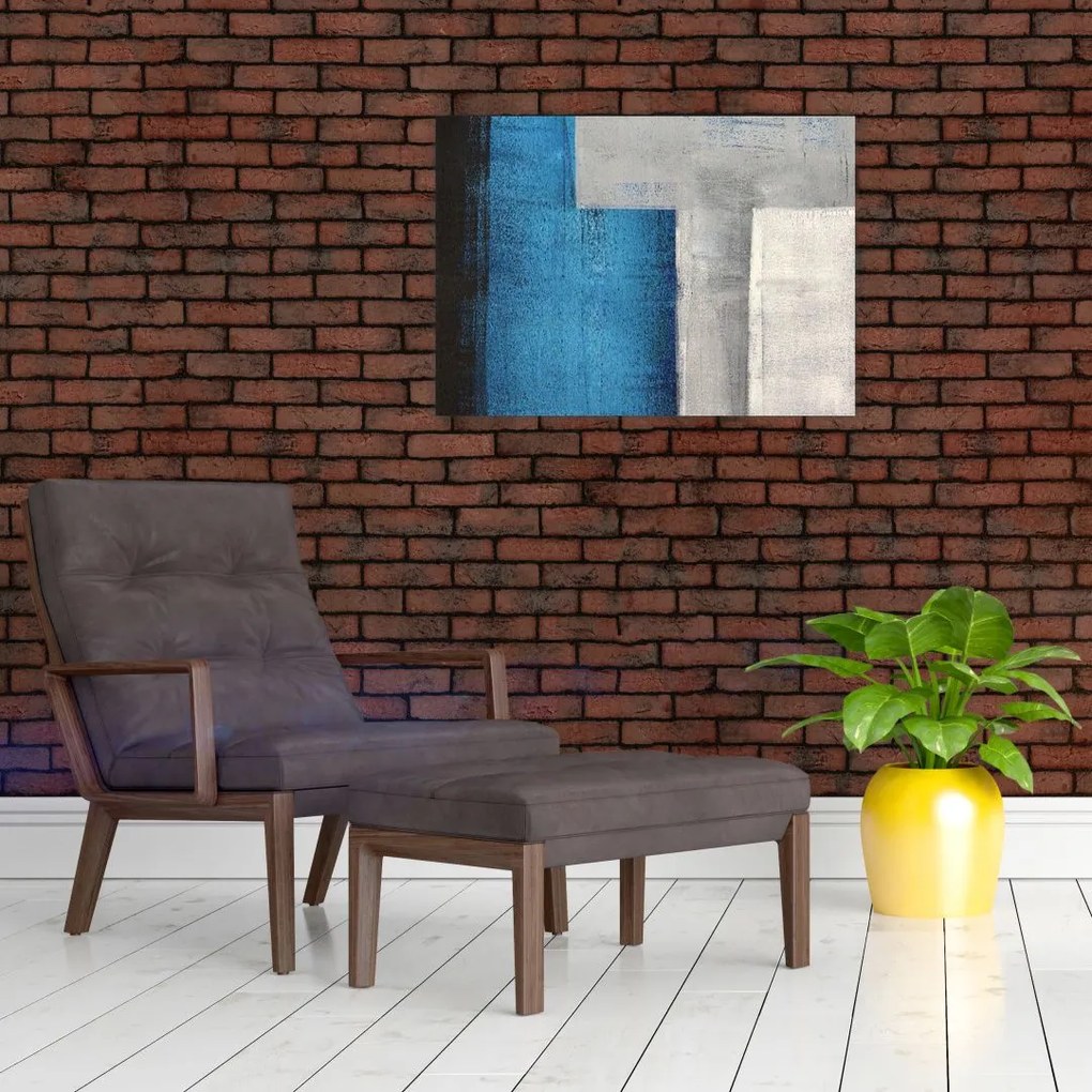 Tablou pe sticlă Abstracție (70x50 cm)