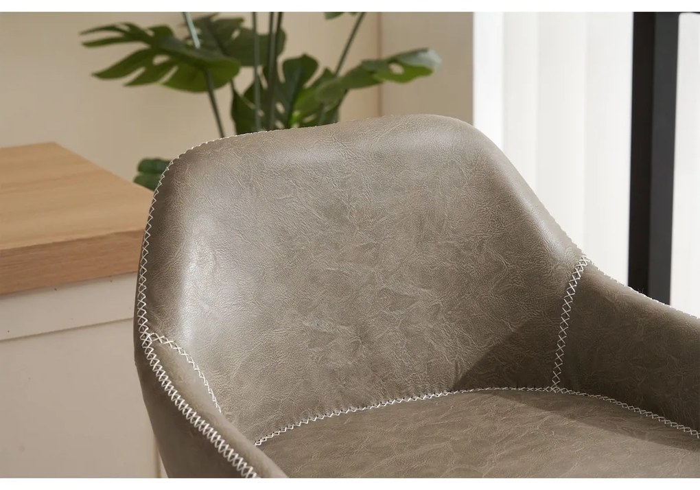 Set de scaune de bar B-716 GREY3, 2 buc