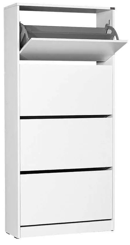 Pantofar Adore XL, 4 compartimente, capacitate 24 perechi incaltaminte, 73 x 157 x 26 cm
