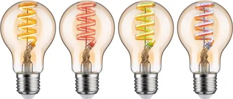 Bec LED RGBW dimabil FILAMENT E27/6,3W/230V 2200-6500K - Paulmann 29156