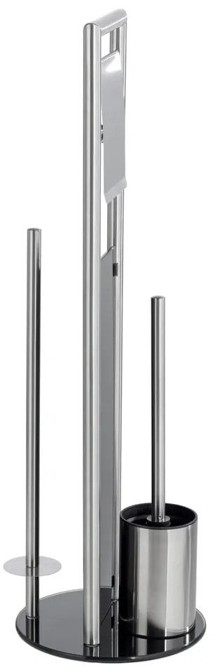 Suport pentru hârtie igienică argintiu mat din oțel inoxidabil Ravina – Wenko