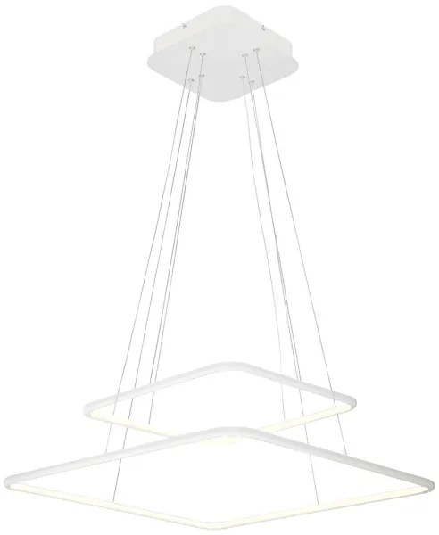 Rabalux 2546 - LED Lustră DONATELLA LED/65W/230V alb