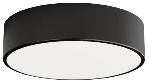 Plafonieră LED CLEO 24W 230V 3000K, Ø 30 cm, negru