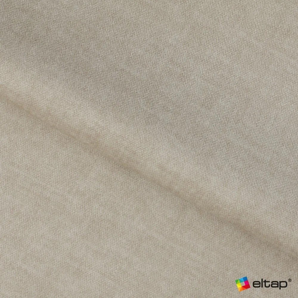 Colțar bej extensibil/cu spațiu de depozitare cu tapițerie din catifea (cu colț pe partea dreaptă/cu șezlong) Gomsi – ELTAP